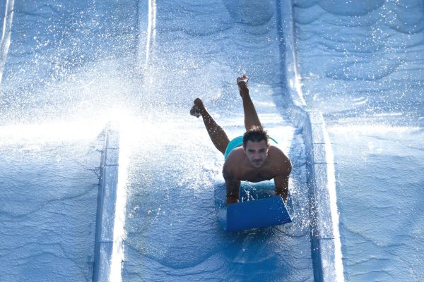 Atracciones y toboganes de agua Pistas blandas tabla