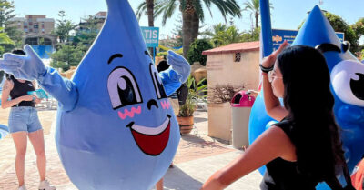 El mejor servicio de animación en el parque acuático AquaMijas en Málaga